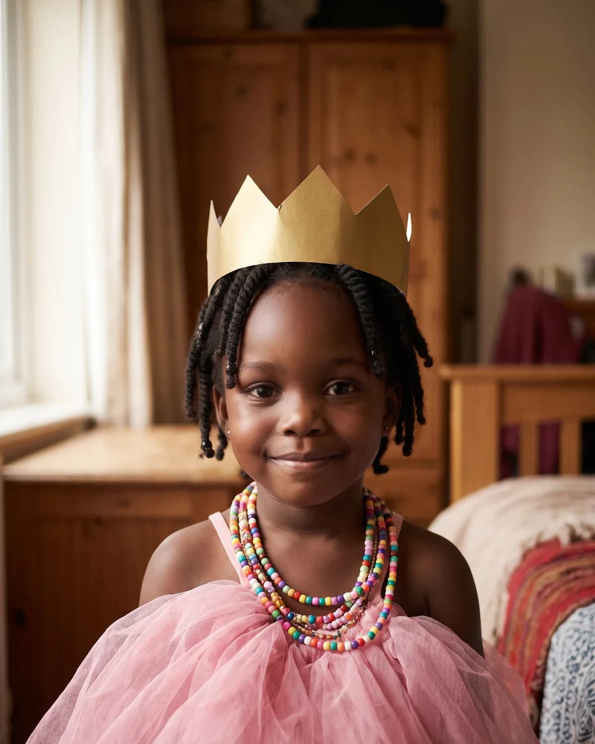 Amara in her crown
